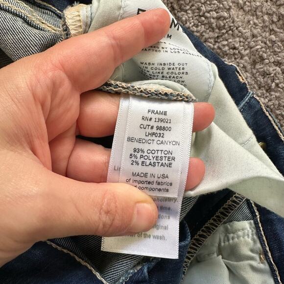 Frame Le High Flare Jeans - Picture 4 of 7